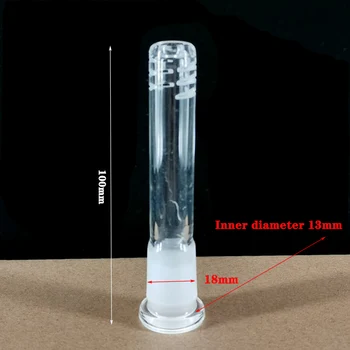 MNMUM Sticlă Difuzor Stem Downstem Slide Con Bucată Castron pentru Narghilea Filtru pentru Narghilea Narghilea / Chicha / Narguile Accesorii