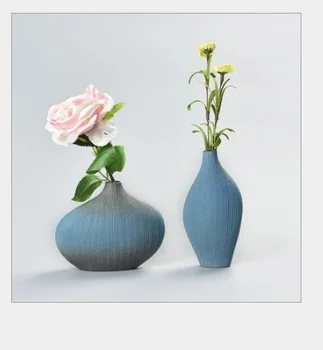 Vaza ceramica ceramică grosieră Florale Japoneze retro creatie ornamente minimalist modern vas mic