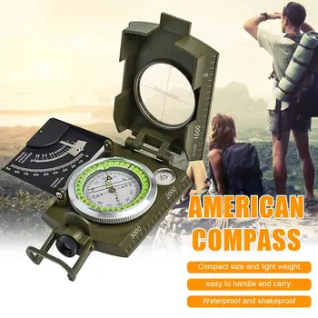 De Supraviețuire În Aer Liber Compass Militară Camping Drumetii Apă Busola Busola Geologică Busola Digitala De Camping Echipament De Navigație