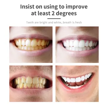 LANBENA Albirea Dintilor Praf Picant Lămâie Igienei Dentare Dinte de Curățare a Elimina Tartrului în condiții de Siguranță a Proteja Dintii Îngrijire Orală 55g