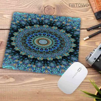 De înaltă Calitate Fshion Colorat Mandala de imprimare de Birou Soareci Gamer Moale Mouse Pad Dimensiune pentru 21x26cm 22x18cm Viteza Mousepad