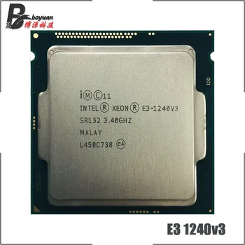 Intel Xeon E3-1240 v3 E3 1240v3 E3-1240 v3 3.4 GHz Quad-Core de Opt Thread CPU Procesor 8M 80W LGA 1150