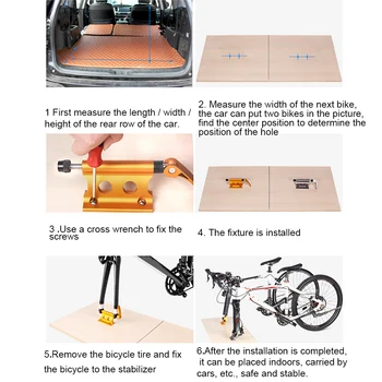 Bicicleta Bloc de Eliberare Rapidă Bicicletă Furca Fata Fix Clip portbagaj pentru Masina SUV Purtător Cadru din Aliaj de Biciclete Antrenor Accesorii