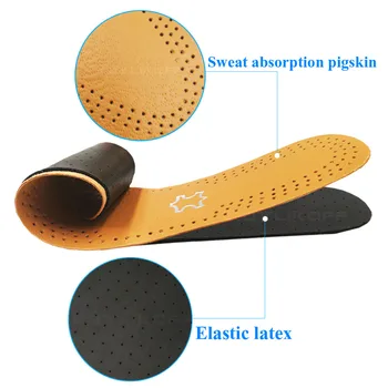 KOTLIKOFF Ultra Subțire Respirabil Deodorant Piele Tălpi 3mm Latex Instantaneu Absorbi Sudoare Tălpi Interioare Pantofi Branț de piele Pad