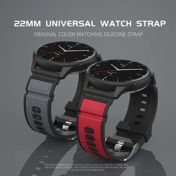 Colorate 22mm Curea Pentru CEAS HUAWEI GT 2 Pro GT2 46MM GT 2E Brățară Bandă De Onoare GS Pro Smartwatch din otel Inoxidabil Curea