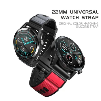 Colorate 22mm Curea Pentru CEAS HUAWEI GT 2 Pro GT2 46MM GT 2E Brățară Bandă De Onoare GS Pro Smartwatch din otel Inoxidabil Curea