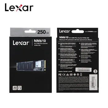 Original Lexar NM610 M. 2 2280 NVme SSD 250GB 500GB, 1TB Calculator de Înaltă Performanță Intern Solid state Drive Hard