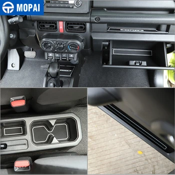 MOPAI Ușa Groove Mat pentru Suzuki Jimny JB74 Portiera Poarta Slot Mat Ceașcă Titularul Pad pentru Suzuki Jimny 2019+ Accesorii