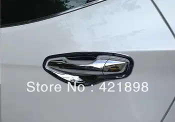 Pentru Hyundai Santa Fe 2013 2016 ABS Cromat Mâner de Ușă Capac Castron Cupa Trim Molding Garnitura