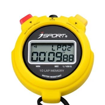 Electronic timer cronometru portabile profesionale arbitrul sport cronometru secunde 10 ture de memorie în aer liber echipament de fitness 54g