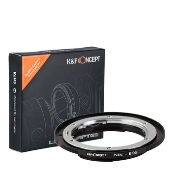 K&F CONCEPT Camera Lens Mount Inel Adaptor pentru Nikon F AI, Ai-S Lens pentru Canon pentru EOS EF Corpul Camerei 60D 600D 5D 500D