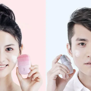 Xiaomi Youpin Electric Adâncime de Curățare Facial Masaj Perie Sonic Față de Spalat IPX7 rezistent la apă Silicon Fata Demachiant de Îngrijire a Pielii