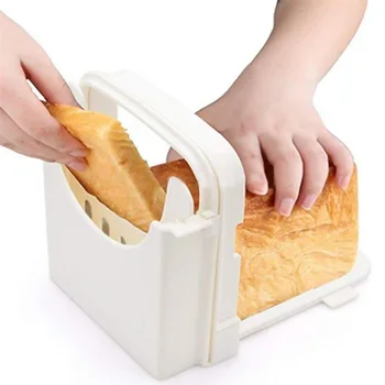 Tăietor De Pâine Tăiere Tăietor De Pâine Toast Cutter Cu Ghid De Tăiere Sandwich Maker Feliere Pâine Toast Slicer Pentru Instrument De Bucatarie