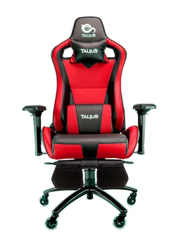 Talius Caiman jocuri scaun, suport pentru picioare, 4D, Broasca, bază de metal, roți 75mm