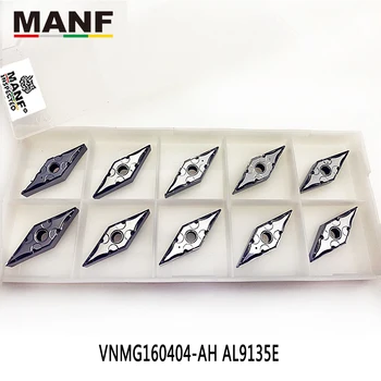 MANF VNMG160404 VNMG160408 În Transformarea Instrument de a Introduce Instrumentul Gaura Interioara CNC Lama Pentru Aliaj de Aluminiu MVJN MVVN Titular