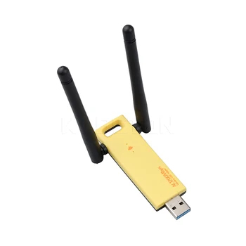 Kebidu Adaptor USB 1200Mbps RTL8812 placa de Retea Wireless 5 ghz 2,4 Ghz 802.11 ac Aeriene Dongle-ul Portabil Router Mobil pentru Laptop