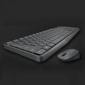 Logitech MK235 Wireless Keyboard Mouse Combo engleză Tastatura LapTop Optice Ergonomie Biroul de uz casnic