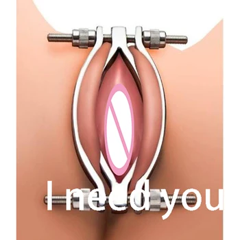 Șuruburi de Metal Labiile Cleme, Pizde Distribuitor Stimulator,Acces Usor la Clitoris și Vagin,dominare sexuala Sclavie