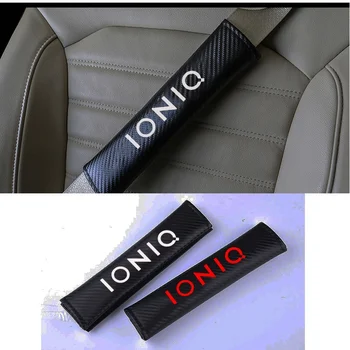 2 buc PU Moda centura de Scaun Auto Tampoane umăr Centura de Scaun Auto Capac pentru Hyundai Ioniq Accesorii Auto