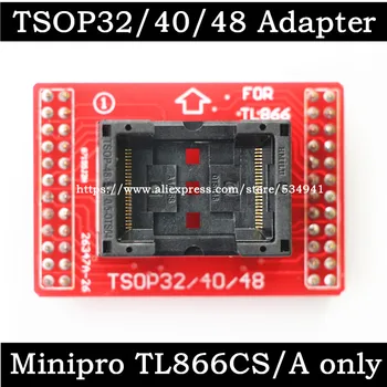 Original Adaptoare TSOP32 TSOP40 TSOP48 adaptor priza doar pentru MiniPro TL866 TL866A TL866CS TL866ii Plus Programator Universal