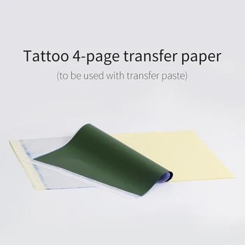 Spiritul Maestru Tatuaj Hârtie De Transfer De Carbon Termică Stencil Tatuaj Copie Pe Suport De Hârtie Hârtie Hârtie De Calc Pentru Tatuaj Consumabile