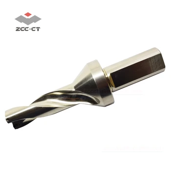 1 buc ZCCCT Instrumente de Tăiere U Burghie de Foraj de mică adâncime 34 mm ZD03-340-XP40-WC06-02