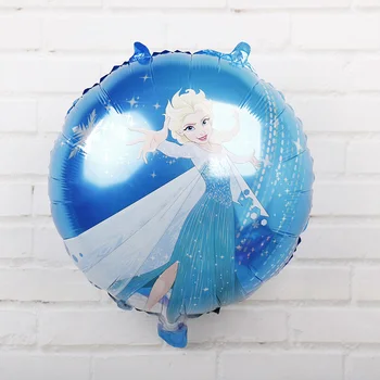 10pcs18inch Elsa Frozen Anna Printesa Baloane Folie Happy Birthday Party, Decoratiuni Copii Iubesc Jucăriile Copilului Duș Fata Cadouri