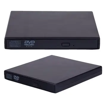 USB 2.0 Extern Slim CD±RW DVD-ROM Combo Drive USB2.0 Unitate DVD CD-RW Writer Writer Reader Player pentru PC, Laptop