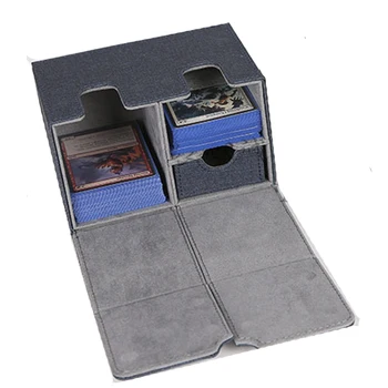 155mm*103mm*100mm Dimensiuni Mari jocuri card caz recipient de colectare cutie de Tabla de Carti de Joc