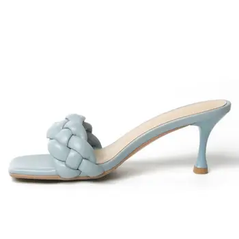 KEMEKISS Vara Femei Sandale Pantofi Elegante sandale Papuci de Design de Moda Pantofi Femei Spike Tocuri Încălțăminte de Mărime 33-40