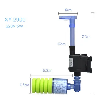 XinYou Acvariu Filtru Burete Biochimice Bumbac Pompa de Apa Mini Rezervor de Pește Submersibile Pompa de Circulație a Apei XY-2900/2901/2902