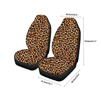 Leopard de Imprimare Scaun Auto Universale de Acoperire Protector Styling Perna cu Volan Masina de Acoperire Interior Accesorii Auto-Produse