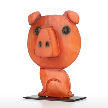 Porc în Formă de Ochelari Rack Figurina Animal Ochelari Ochelari de Deținătorul de Animale în Formă de Spectacol Display Stand decor acasă cadou