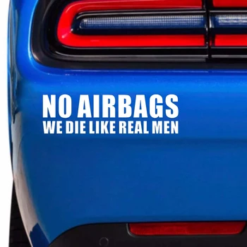 18*5.2 cm Nr. Airbag-uri Murim Ca niște Bărbați Adevărați Autocolante de Vinil Decal JDM Auto de Camion Auto Folie Auto Autocolante