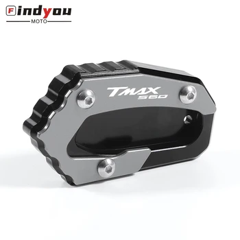 LOGO-ul TMAX 560 Partea de Motociclete Sta Picior Extindeți Piciorul kickstand extensie Placa Pentru Yamaha TMAX 560 TMAX560 2019-2020 Aur negru