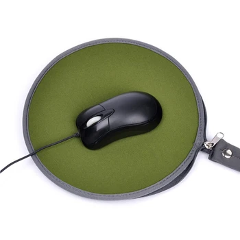 EVA Contabilă de Protecție Capac Sac Mouse Pad cu Fermoar Mat 2 in 1 rezistent la Șocuri rezistent la apa Cablu Husă de Depozitare Caz de Călătorie genți de Laptop