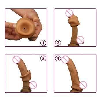 Penis Prezervativ Maneca Realist Penisului Penis Vibrator Enhancer Mâneci Extensii Reutilizabile Întârziere Silicon Moale Extender Jucarii Sexuale