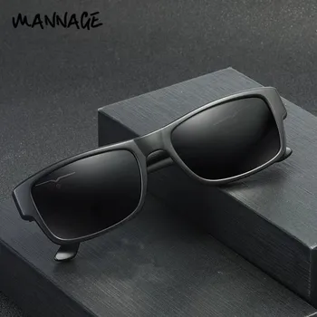 Trend Stiluri de Soare Polarizat Sticlă Pătrat ochelari de Soare pentru Barbati Ochelari de Sport