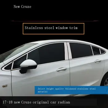 Aksesuar Acessorios Para Carros Pegatinas Coche Exterior Decorare Autocolant Accesorii Auto Fereastră 2017 2018 PENTRU Chevrolet Cruze