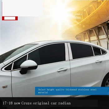 Aksesuar Acessorios Para Carros Pegatinas Coche Exterior Decorare Autocolant Accesorii Auto Fereastră 2017 2018 PENTRU Chevrolet Cruze