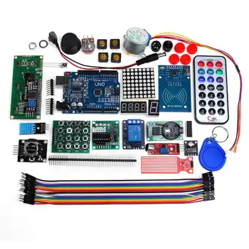 RFID Inceput Kit-ul pentru Arduino UNO R3 versiune Imbunatatita Suită de Învățare Cu Cutie de vânzare cu Amănuntul