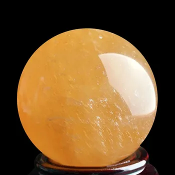 Naturale citrin cristal de cuarț sfera minge rieki vindecare piatră prețioasă pentru decor acasă