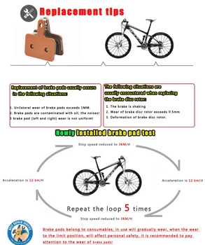 2pair Sinterizate de biciclete Biciclete plăcuțelor de Frână pentru SHIMANO SRAM AVID ZOOM HAYES XO XX Magura E1 COD FORMULA Accesorii