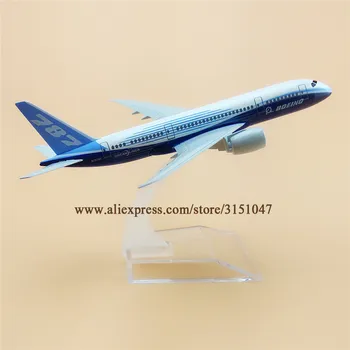 Aer Boeing 787 B787 companiile Aeriene Prototip Airways Avion Model de Aliaj de Metal Avionul Model de turnat sub presiune Aeronave 16cm Cadou