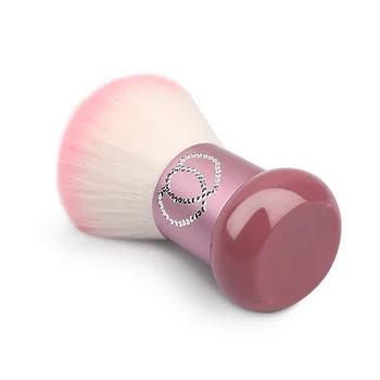 2020 NOUA Perie de Praf Pentru Unghii Perie Cosmetice Pentru Make-Up de culoare Roz Fard de obraz Perie de Unghii aspirator Unghii Arta Perie de Praf Mare