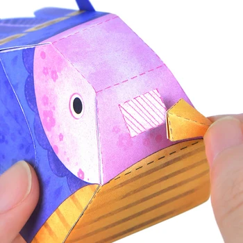 Copii Origami Carte 3D Tridimensionale Handmade, DIY-Tăiere Hârtie Jucării Decor Copii Jucarii Educative pentru Copii Cadouri
