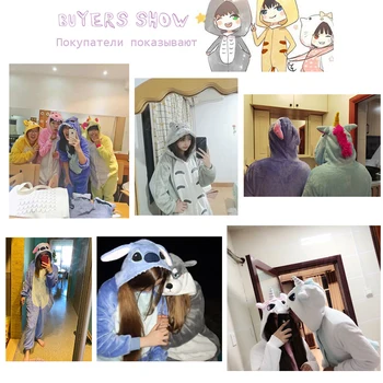 Noul Unicorn Onesies Unisex Totoro Kigurumi Animal Pijamale pentru Femei Adulți Cald Iarna Sleepwear Anime Costume de Desene animate Salopeta
