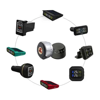 Monitorizare a Presiunii în anvelope Sistemul de Senzori WI Motocicleta Senzori TPMS Pentru CAREUD M3 D580 T318 T86 T880 T881 U901 U906 U912 U903