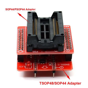 SOP44 Adaptor + TSOP48/SOP44 V3 Bord pentru TL866CS / TL866A/ TL866II Plus programator universal usb doar Original