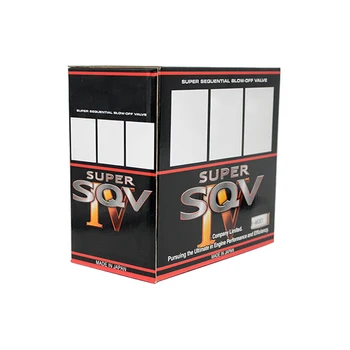 Blow Off Valve BOV ambalajul Original Turbo Original Logo-ul SSQV SQV 4 IV Înaltă Performanță Negru